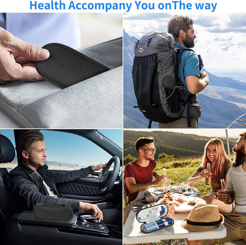 Insulin Pen Cooler Travel Case with 2 Reusable Ice Packs, Diabetic Medication Insulated Cooler Bag for Insulin Pens,