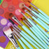 UCANBE 54 Colors Splashy Candies Eyeshadow Palette + 15pcs Makeup Brush Set: Highly Pigment, Long Lasting