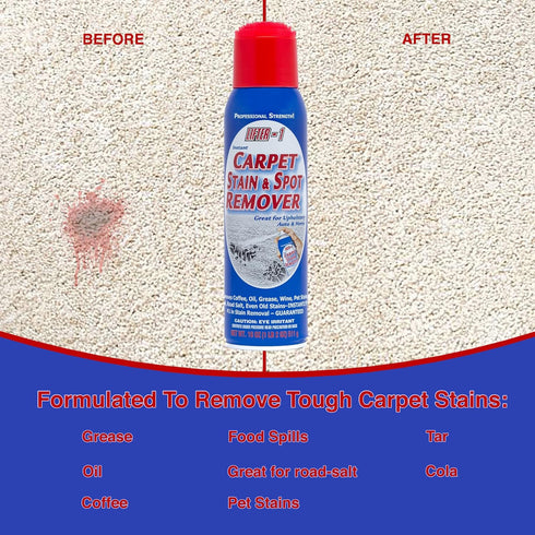 Carpet Stain and Red Wine Remover for Oil, Grease, Urine, Pack of 1