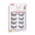 KISS Lash Couture Naked Drama False Eyelashes 'Cruise', 16 mm, Includes 4 Pairs of Lashes, Contact Lens Friendly, Easy