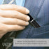L'AUTRE PEAU Refillable Perfume & Cologne Atomizers, Portable Travel Size with Metallic Exterior & Glass Interior, 4 Pc
