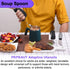 PKPKAUT Bendable/Weighted Spoon for Hand Tremors - Adaptive Handicap Utensil for Parkinsons Patients, Curved