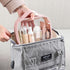 PACKISM TSA Approved Toiletry Bag, 3 Pack Clear Makeup Bags with Handle for Travel Essentials, Quart-sized Rose Pink