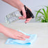 Youngever 5 Pack 8 Ounce Empty Glass Spray Bottles with Measurements for Hair & Cleaning Solutions