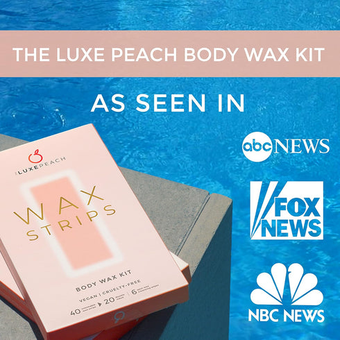 Wax Strips | Wax Strips for Hair Removal, Vegan and Cruelty Free Wax Strips With Coconut & Rosehip Oils, Bikini Wax Strips 40 count