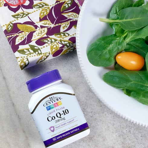 21st Century Co Q10 200 mg Softgels, 90 Count
