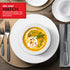 Stock Your Home 240 Pack 12 oz Elegant White Plastic Bowls for Parties, Disposable Small Bowls for Dinner or Cocktail