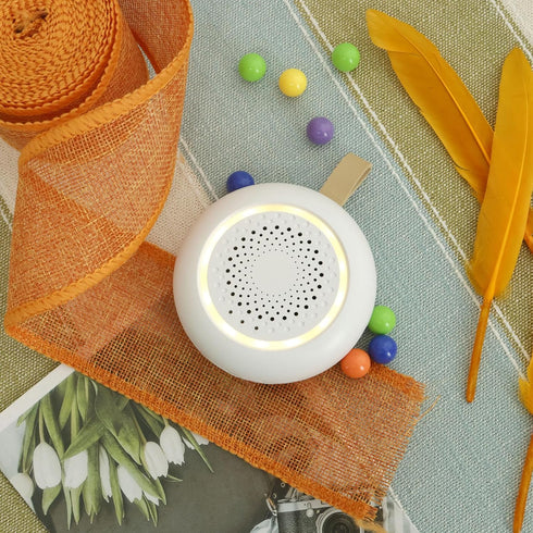 LYIYEYAN 24 White Noise Sound Machine, Noise Sound Machine, Mini Sleep Sound Machine, Adjustable Brightness Sleep Aid