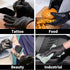 Basic Vinyl Exam Gloves - 4 mil Safety Glove, Latex-Free & Powder-Free, SGBE 8001 Synmax Disposable (Box of 100)