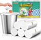 13 Gallon Tall Kitchen Trash Bags, 110 Count Clear Plastic Garbage Bags, Unscented for Home and Office