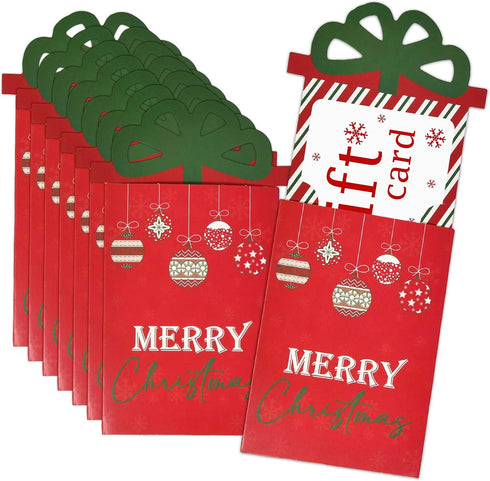 Gift Boutique Christmas Money & Gift Card Sleeves Set of 12 Holiday