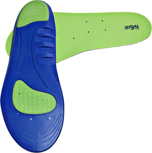 KidSole Slim Memory Foam Sport Children's Athletic Shoes with Extra Memory Foam Top Layer (24 cm, Kids' Size 3-6)