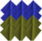 XTHEL Microfiber Cleaning Cloth-12 Pack (6 Blue+ 6 Green), 7x6 Inches, Individually Wrapped,