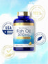 Carlyle Mini Fish Oil Softgels, 2010 mg, 200 Omega-3 Pills, Non-GMO & Gluten Free Supplement