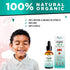 Natural Mullein Ear Wax Removal Oil & Cleaner Drops with Strawberry for Kids, Moisturizer & Allergy Soothing