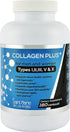 Multi Collagen Pills Plus 180 Capsules (Types I, II, III, V & X) + Absorption Enhancer, Non-GMO, 3 Months Supply