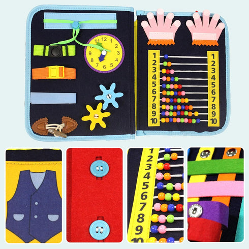 TUSAUW Fidget Blanket for Adults with Dementia, Dementia Products for Elderly, Alzheimers Activities for Seniors