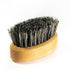 ZilberHaar Elemental Beard Brush for Men, Stiff Natural Bristles and Beech Wood Mustache Brush, 3 Inches Long