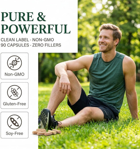 MORNING RISE 90 (1) Regenerative Beef Organ Blend - Grass-Fed Beef Organ Supplement for Daily Energy, Focus & Vitality