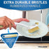 Set 5 Dish Brush of with Holder - Kitchen Scrub Brushes with Non-Slip Long Handle for Cleaning, Scrubber, Dishwashing