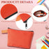 10 Pieces Canvas Makeup Bags Bulk Travel Cosmetic Bags Plain Makeup Pouch Multi-Purpose Blank Travel Toiletry Bag DIY Craft Bags with Zipper for Women Girls Teens, 10 Colors (8.7 x 5 x 1.8 Inch)