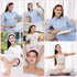 Headbands for Women - Spa Headband & Wristband Set for Washing Face, Facial Mask, Makeup & Skin Care