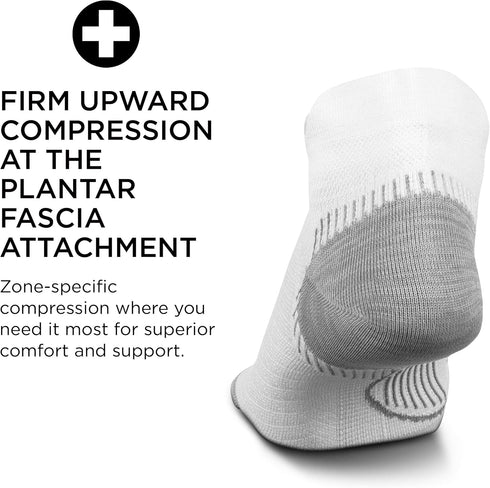 Ultra Light Cushion Quarter Socks for Plantar Fasciitis Relief - Unisex
