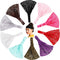 WILLBOND 10 Pieces Lace Elastic Headwrap - Boho Bandana Hair Accessories for Women in 10 Colors