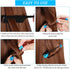 WILLBOND 60 Pcs Short Perm Rods Natural Hair Perming Kit with Elastic Rubber Band, Mixed Color (Multi-size)