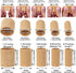 YEAJOIN 42PCS Hammer (5 Toe Sleeve Protectors Toe Cushion Tube Soft Gel Corn Pads Protectors, Toe Spacers for Bunion