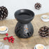 Set 2, ComSaf Essential Oil Burner Wax Melt Burners of Aromatherapy Aroma Burner Ceramic Oil Diffuser Candle Tealight