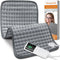 Heating Pad for Back Pain Relief, 9 Heat Settings & 4 Timers, Machine Washable, Soft Electric Heating Pad, 12''×24''