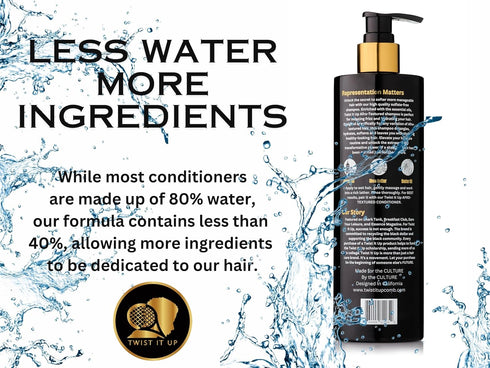 Twist It Up Curly Hair Conditioner, 20 Natural Ingredients, Sulfate-Free for Curly & Afro-Textured Hair