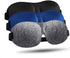 LKY DIGITAL Sleep Mask for Side Sleeper, 3 Pack Blackout 3D Eye Mask for Sleeping, Night Blindfold for Men Women