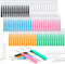 120Pcs Interdental Brushes, 360° Bendable Soft Bristles for Braces, Dental Floss Picks for Oral Teeth Cleaning