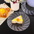 U-QE 100 Pieces Clear Plastic Plates, 6 Inch Disposable Dessert Plates, Washable & Reusable for Parties
