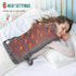 Snailax Heating Pad for Back Pain Relief - FSA HSA Eligible, Electric Large Heating Pad, Grey