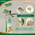 Blade Maid Ceiling Fan Cleaner - Cleaning Tool with Reusable Fiber Duster, 3 Foot Extendable Pole & Flexible Brush