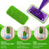 Aifacay Reusable Mop Pads, 6 Pack - Compatible with Swiffer Wet Jet Mop, Wet & Dry Use Replacement Pads