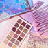 UCANBE Makeup Kit for Women & Teens, 18 Colors Nude Eyeshadow + 7pcs Soft Brushes + Pink Cosmetic Bag Set for Beginners