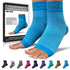 SB SOX Plantar Fasciitis Relief Socks - Ankle Brace Compression Sleeve for Foot Pain (Blue, X-Large)