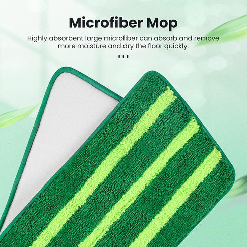 4 Pack Spray Mop Pads Refills for Libman Freedom Spray Mop, Reusable Microfiber Head Replacement for Floor Cleaning