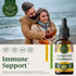 Immune Immunity 28-Day HERBAMAMA Turkey Tail Tincture - Vegan Support & Digestive Cleanse with Turkey Tail Mushroom