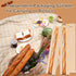 MXYEVL 50 Pack Baguette Bags for Homemade Bread with Stickers, Reusable Kraft Paper Bread Bags, Long Sourdough Paper