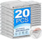 20 Pcs Non-Scratch Wire Dishwashing Rags, Multipurpose Cleaning Cloths for Kitchen, Tableware, and Metal