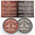 Viking Revolution Mustache Wax 2 Pack, Strong Hold Beard & Moustache Wax for Men (Citrus & Sandalwood)