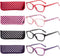EYEGUARD Polka Dots Fashion Ladies Reading Glasses - 4 Pairs Spring Hinge Readers for Women
