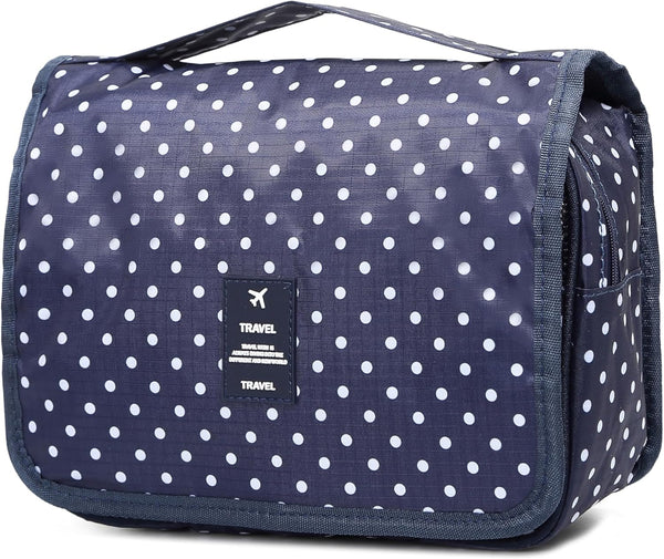 Sechunk Waterproof Travel Toiletry Bags, Multi-function Hanging Cosmetic Bag for Women