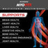 Myogenix Myovite Multivitamins for Athletes, High Performance Daily Vitamins, 44 Packets/Box