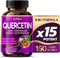 Quercetin 19,800mg with Zinc, Bromelain, CoQ10 + Nattokinase - Immunity Booster, 150 Count Made in USA
